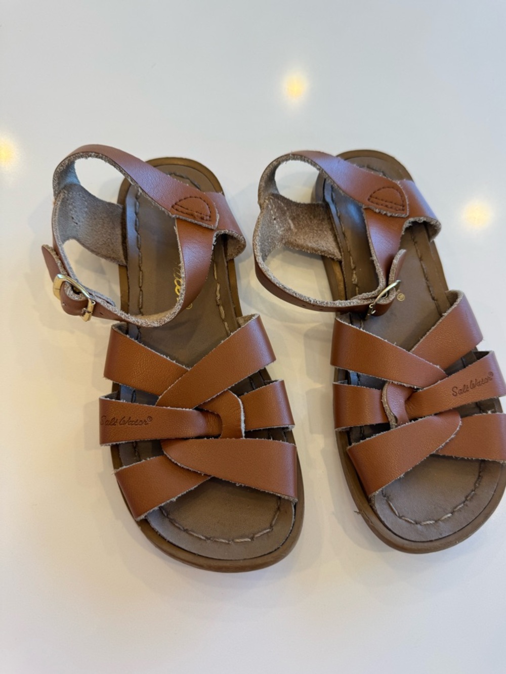 Saltwater children’s size 12 sandals